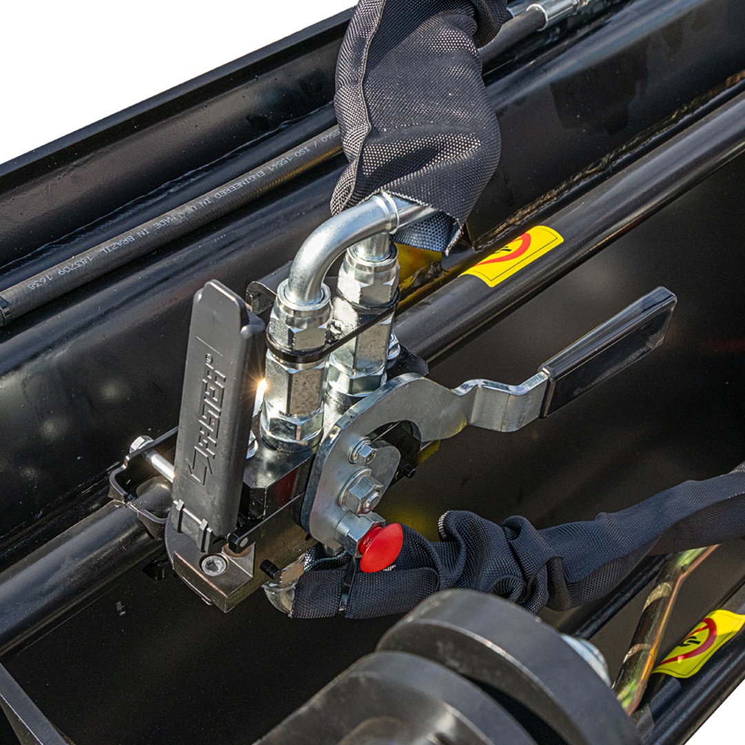 Easylink (Conexão rápida e segura entre carregador frontal e acessório com 3ª função)