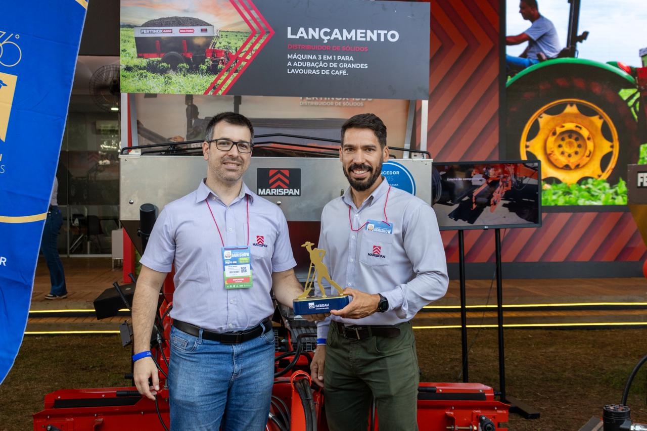 Marispan recebe Prêmio Gerdau durante participação na Agrishow 2025